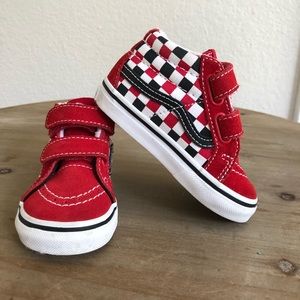 Toddler Checkered Sample Vans